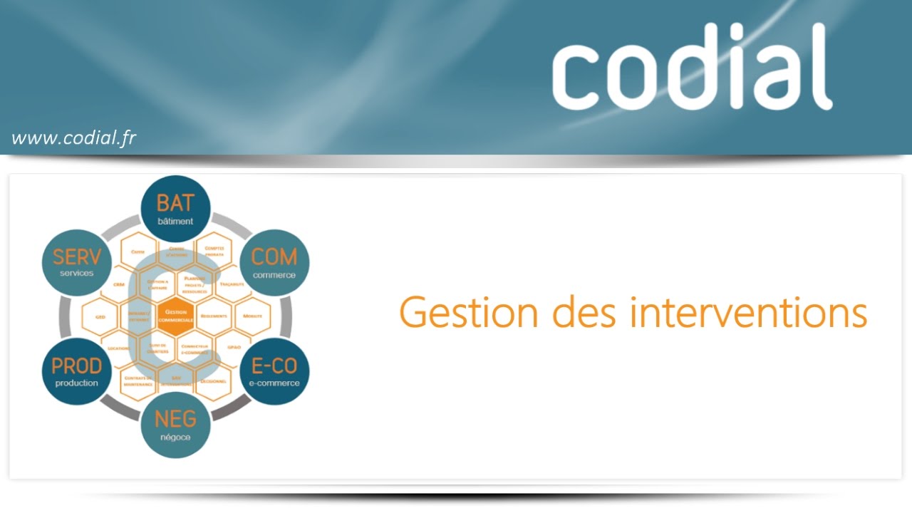 Formation ERP Codial